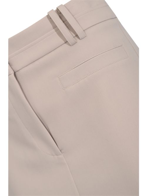 Gonna midi sartoriale in gabardina di misto viscosa Patrizia Pepe | 8G0515 A498S748